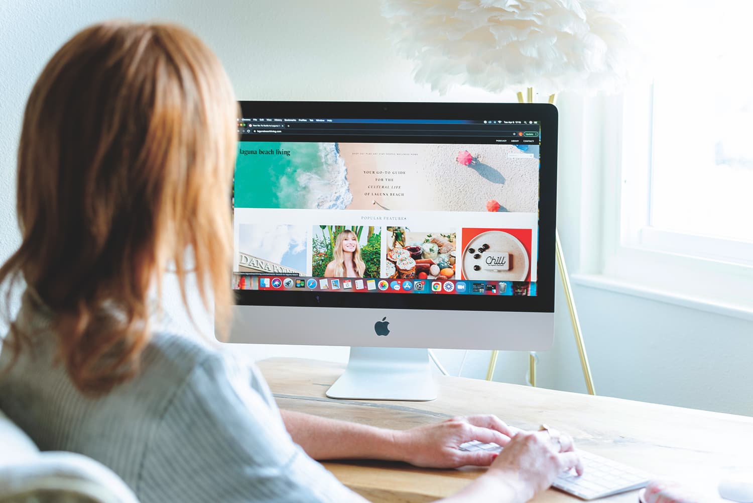 Lindsay DeLong, brand strategist and web designer based in Laguna Beach